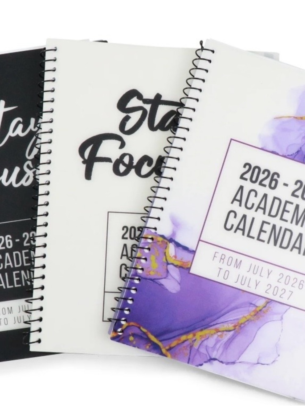 The 26-27 Academic Calendar color
Coded Calendar Bundle - pack of 3 bold dates